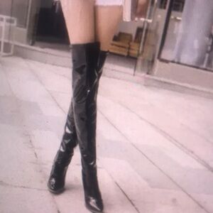 Black Over-the-Knee Boots